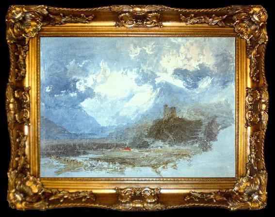 framed  Joseph Mallord William Turner Dolbadern Castle, ta009-2